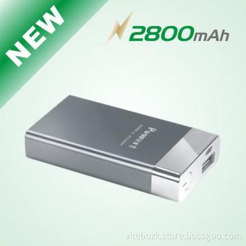 Colorful Super Slim Power Bank for cellphone 2800mAh